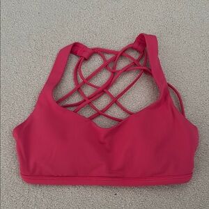 Lululemon Pink Free to be bra